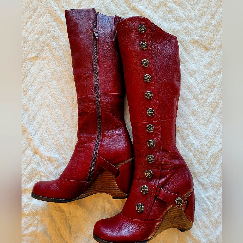 Knee high boots